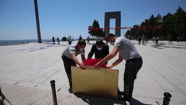 Ambassador  Sanjay  Panda visits  the historic Gallipoli War Memorial